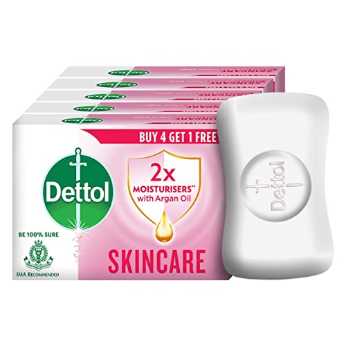 Dettol Skincare Moisturizing Bathing Soap Bar with Glycerine