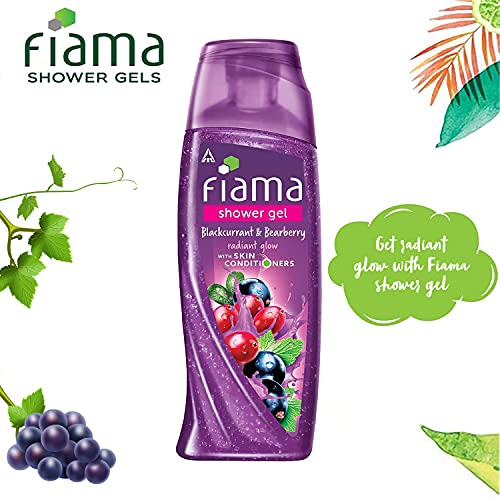 Fiama Shower gel Blackcurrant and Bearberry | Fiama Shower Gel Peach and Avocado | Fiama Shower Gel Lemongrass