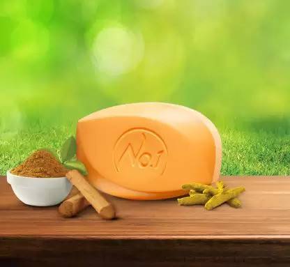 Godrej No1 Bathing Soap - Sandal and Turmeric, 150gm (Pack of 4)
