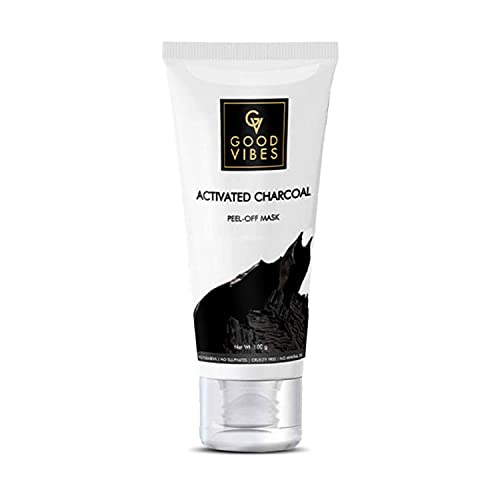 Good Vibes Activated Charcoal Peel Off Mask For Women and Men