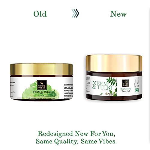 Good Vibes Neem and Tulsi Gel for Hair and Skin
