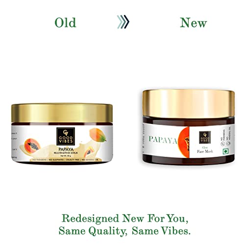 Good Vibes Papaya Glow Face Mask