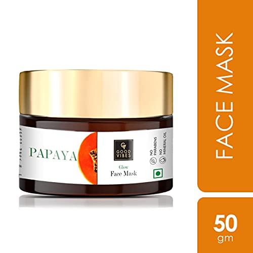 Good Vibes Papaya Glow Face Mask