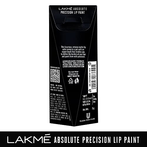 Lakme Absolute Precision Lip Paint | Statement Red