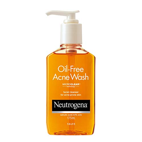 Neutrogena Oil Free Acne Wash For Acne Prone Skin With Salicylic Acid