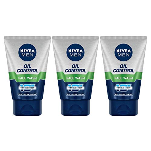 Nivea Oil Control Face Wash, 100ml (Pack of 3)