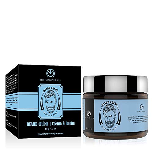 The Man Company Argan & Mint Beard Creme | Softens & Conditions Beard
