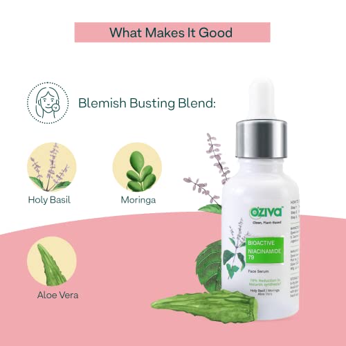 OZiva Bioactive Niacinamide Face Serum | For All Skin Types
