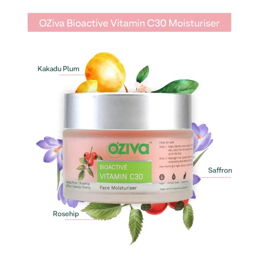 OZiva Bioactive Vitamin C30 Moisturiser