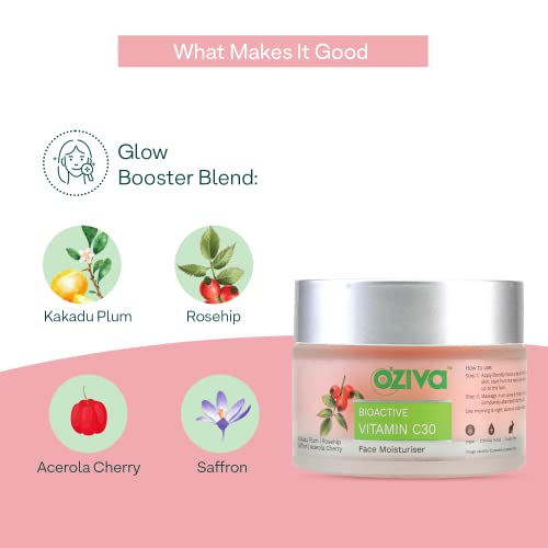 OZiva Bioactive Vitamin C30 Moisturiser
