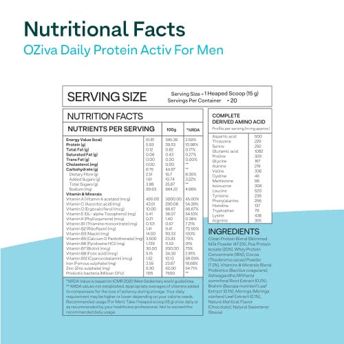 OZiva Daily Protein Activ for Men