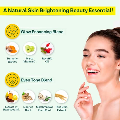 OZiva Inner Glo Skin Brightening Face Serum | For All Skin Types