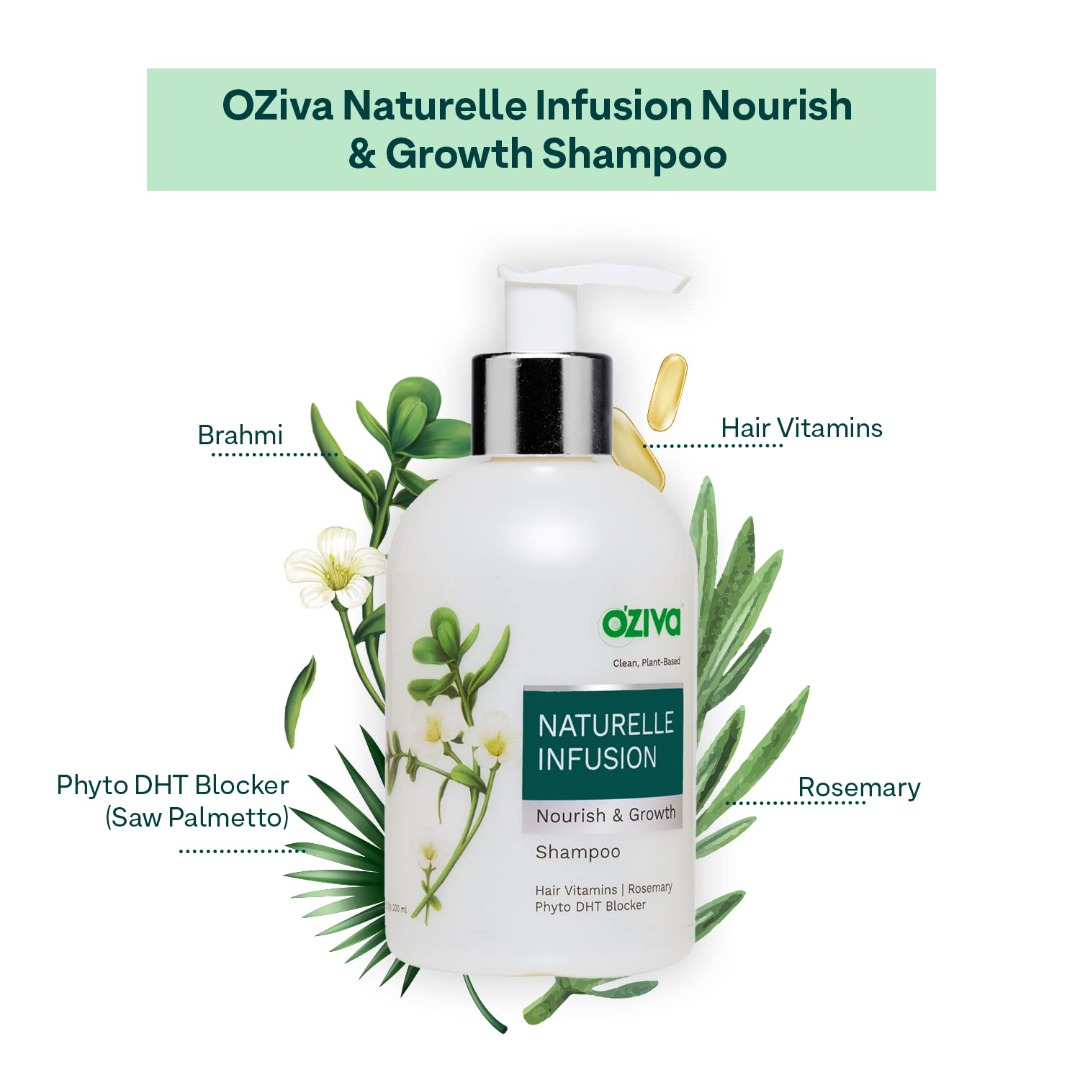 OZiva Naturelle Infusion Nourish & Growth Shampoo