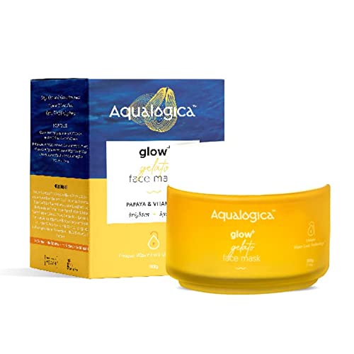 Aqualogica Glow+ Gelato Face Pack for Illuminating Glow | Evens Skin Tone &Reduces Dark Spots