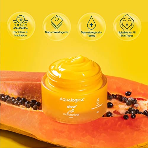Aqualogica Glow+ Jello Moisturiser with Vitamin C & Papaya