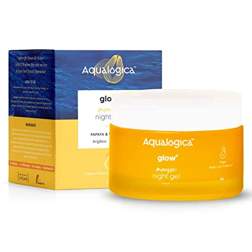 Aqualogica Glow+ Mousse Night Gel for Bright Plump Skin