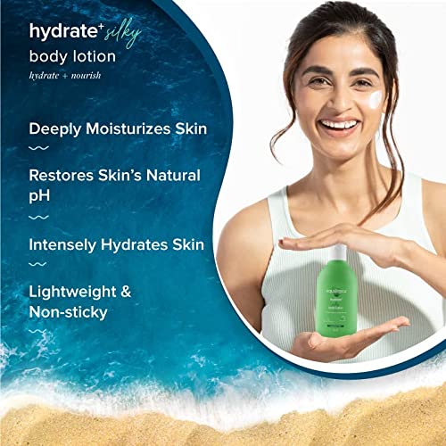 Aqualogica Hydrate+ Silky Body Lotion With Coconut Water &Hyaluronic Acid