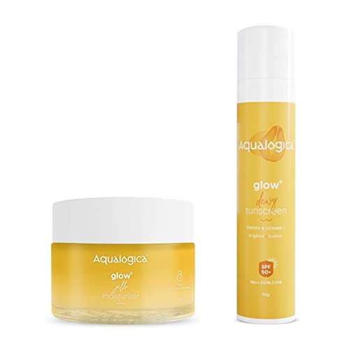 Aqualogica Protect &Brighten Duo Sunscreen | Gel Moisturiser