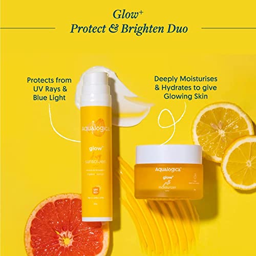 Aqualogica Protect &Brighten Duo Sunscreen | Gel Moisturiser