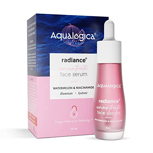Aqualogica Radiance+ Concentrate Face Serum With Watermelon & Niacinamide For Radiant Look | For All Skin
