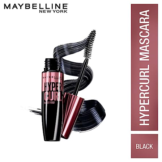 Maybelline New York Volum Express Hyper Curl Mascara - Washable Very Black