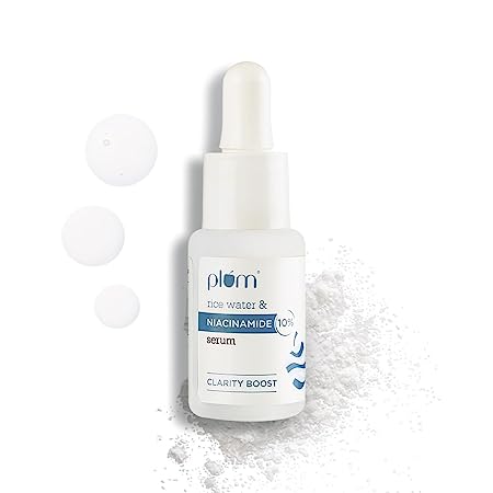 Plum 10% Niacinamide Face Serum With Rice Water For Clear & Bright Skin