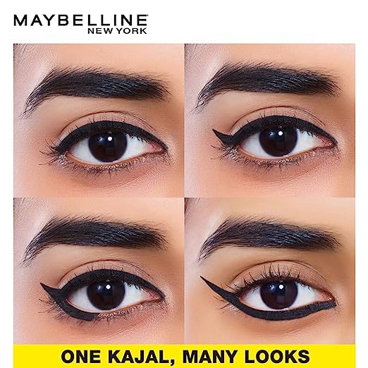 Maybelline New York Eyeliner & Kajal, Colossal Bold Liner & Colossal Kajal, Combo Pack, Essential Eye Kit