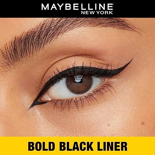 Maybelline New York Eyeliner, Black, 3g