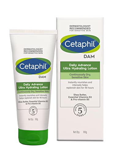 Cetaphil DAM Daily Advance Ultra Hydrating Lotion for Dry | Sensitive Skin