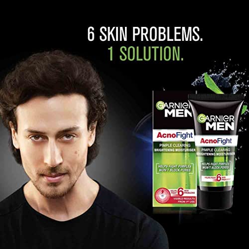 Garnier Men Brightening Moisturizer and Anti-Pimples, Acno Fight Moisturiser