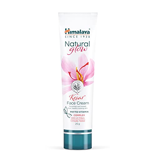 Himalaya Natural Glow Face Cream with Kesar and Alfalfa & Vit Complex