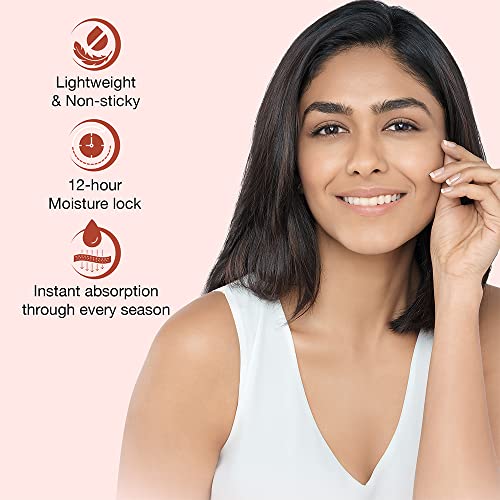 Lakme Peach Milk Face Moisturizer | Daily Lightweight Lotion with Vitamin C &Vitamin E for Soft Glowing Skin