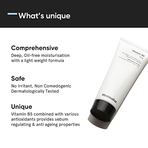 Minimalist 10% Vitamin B5 Gel Face Moisturizer