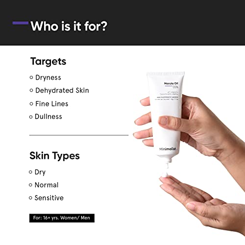 Minimalist Marula Oil 5% Face Moisturizer