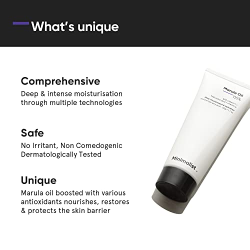 Minimalist Marula Oil 5% Face Moisturizer