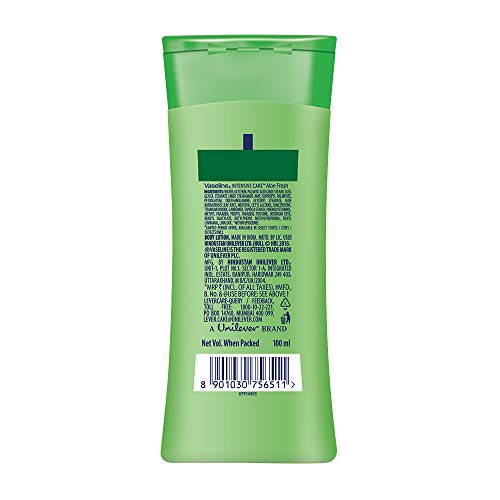 Vaseline Intensive Care Aloe Fresh Hydrating Body Lotion