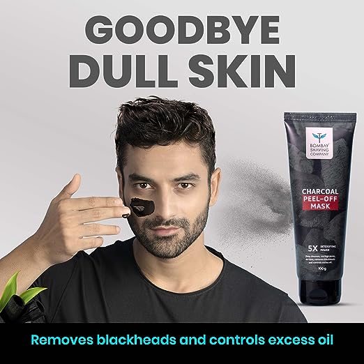 BOMBAY SHAVING COMPANY Charcoal Peel off Face Mask