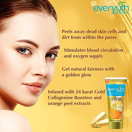 Everyuth Naturals Advanced Golden Glow Peel-off Mask