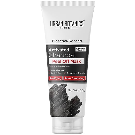 UrbanBotanics Charcoal Peel off Mask For Men & Women