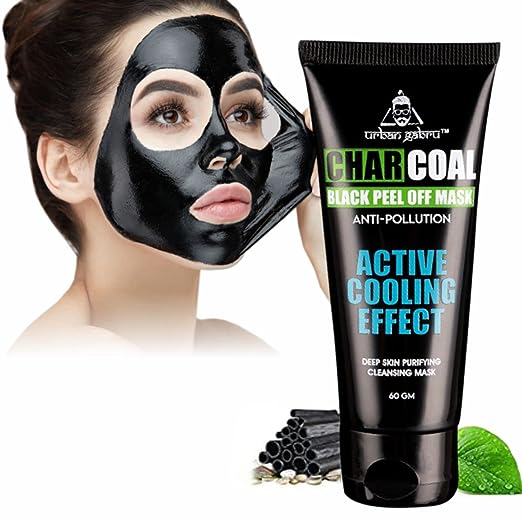 urbangabru Charcoal Black Peel Off Mask Anti pollution