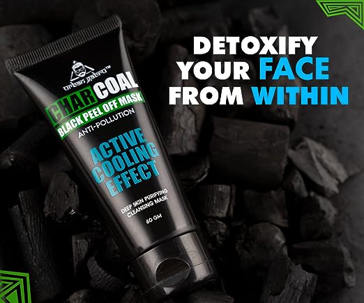 urbangabru Charcoal Black Peel Off Mask Anti pollution