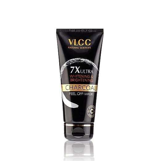 VLCC 7X Ultra Whitening & Brightening Charcoal Peel Off Mask