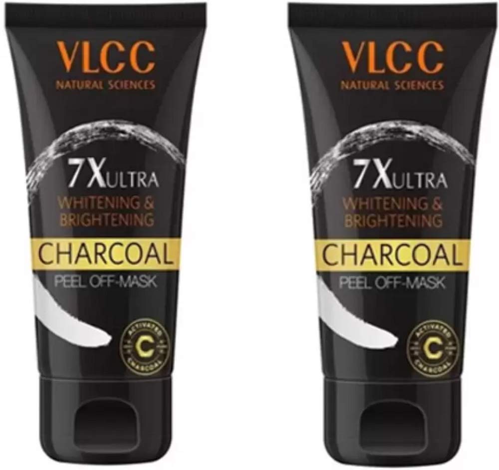 VLCC 7X Ultra Whitening &Brightening Charcoal Peel Off Mask