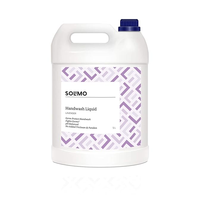 Amazon Brand - Solimo Lavender Handwash Liquid Refill
