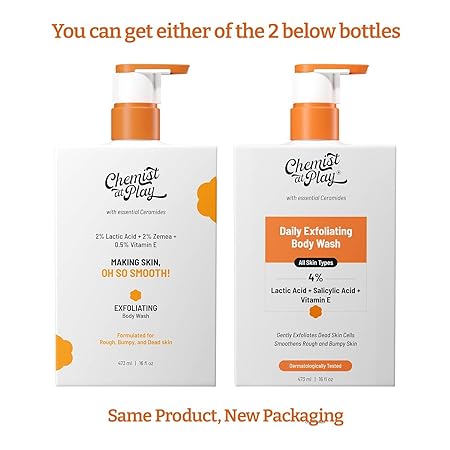 Chemist At Play 1% Salicylic Acid Exfoliating Body Wash