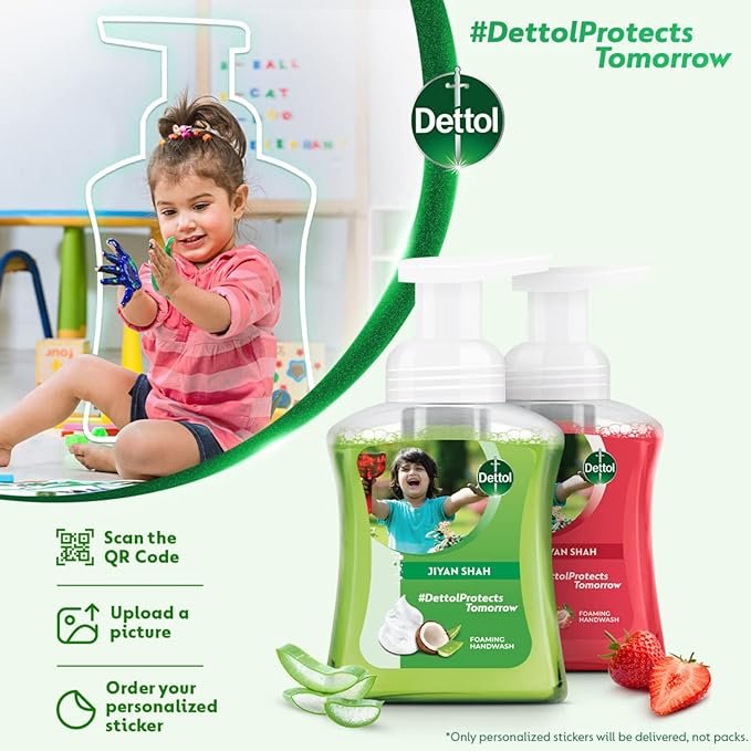 Dettol Strawberry Foaming Handwash Pump | Pack of 2