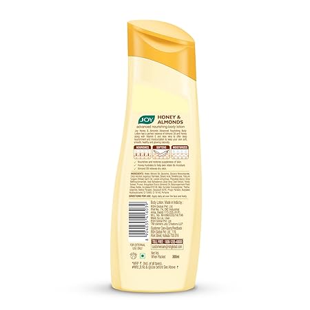Joy Honey & Almonds Advanced Nourishing Body Lotion, Pack of 2