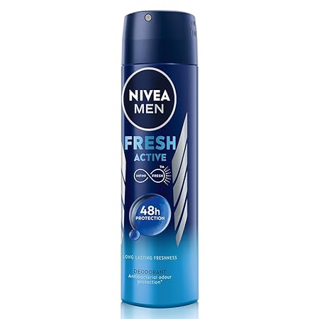 Nivea Men Fresh Active Original Deodorant, Pack of 2