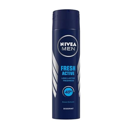 Nivea Men Fresh Active Original Deodorant, Pack of 3