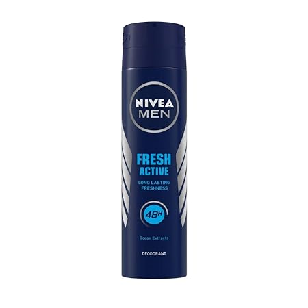Nivea Men Fresh Active Original Deodorant, Pack of 4